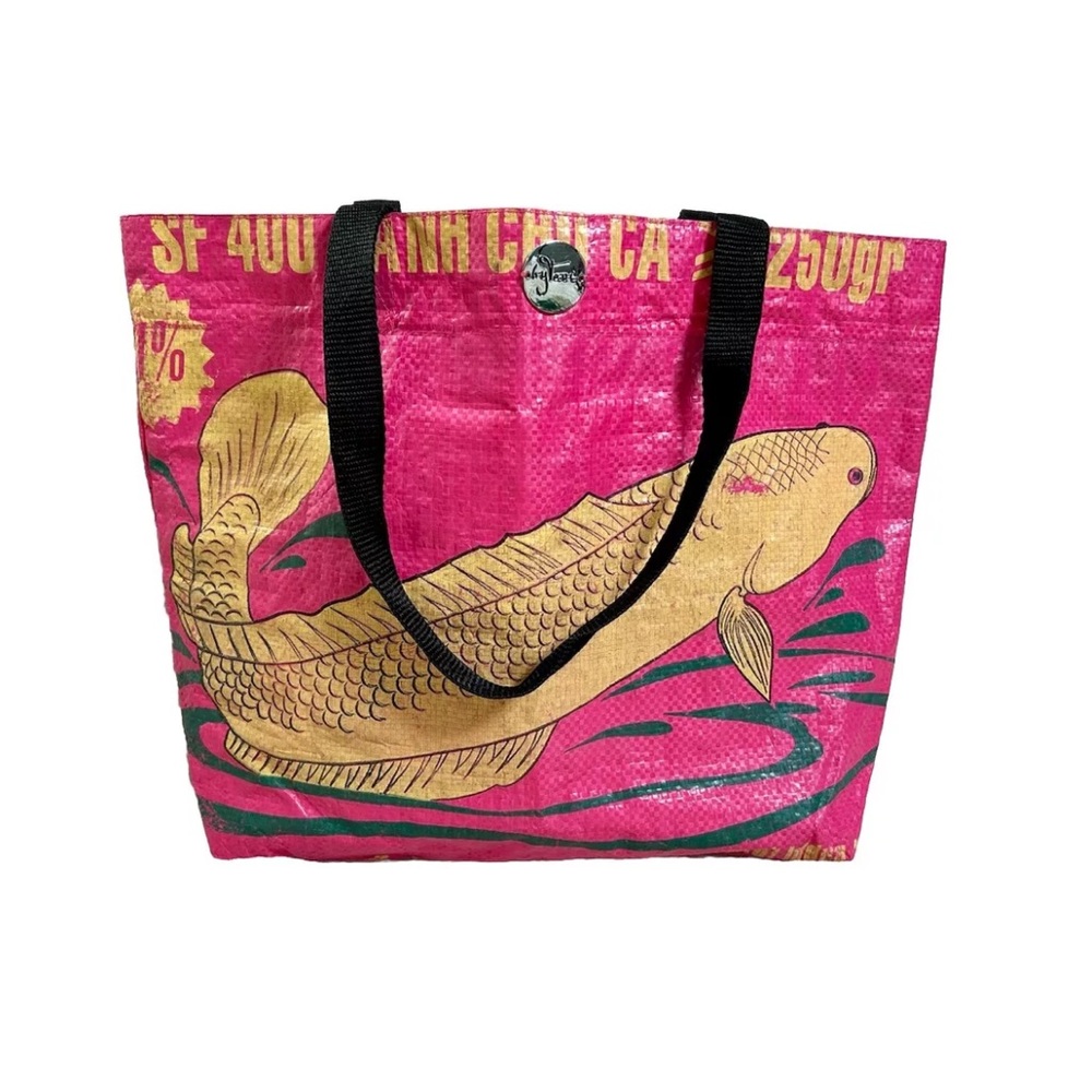 NWOT* Recycled Feed Bag Tote By Tavi